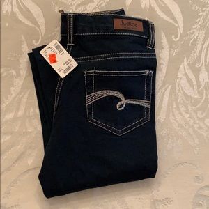 Girls Justice jeans Size 8